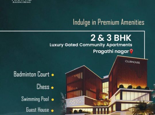 2 and 3Bhk Flats For Sale In Pragathi Nagar | The Edge by Risinia