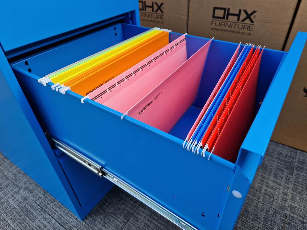 Stay Organized with OHX 4 Drawer Filing Cabinet