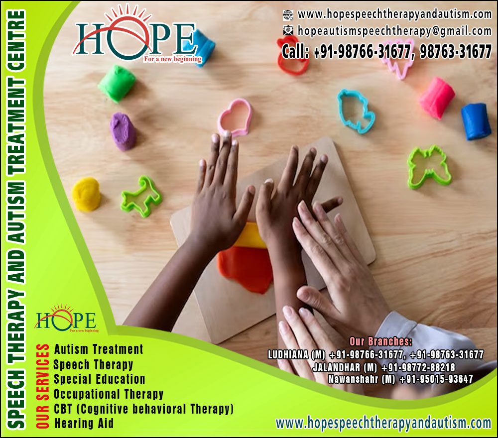 Hope Centre for Autism Treatment, Speech Therapy, Hearing Aid Centre for Kids & Children in Ludhiana Punjab https://www.