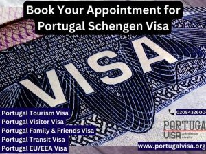 Next Day Appointment with Portugal Schengen Visa from London UK