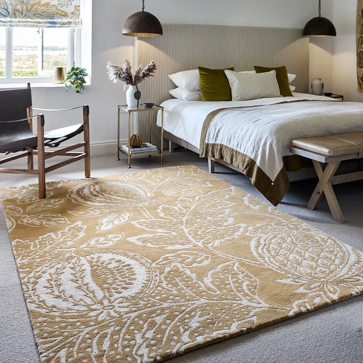 Create a Cozy Oasis with Bedroom Rugs by The Rug Shop UK!