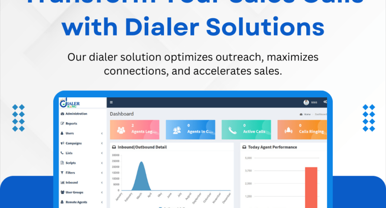 Transform Your Sales Calls with DialerKing Solutions