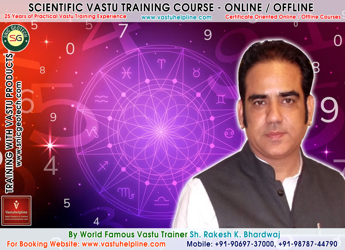 Vastu Training Online, Practical Vastu Training Course Offline, Scientific Vastu Training Institute in India +91-90697-3