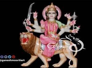 Durga Marble Statue Manufacturer from Jaipur