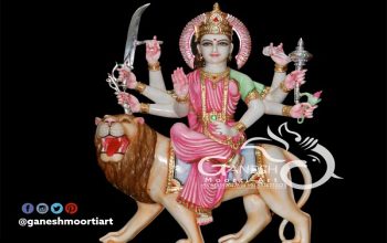 Durga Marble Statue Manufacturer from Jaipur