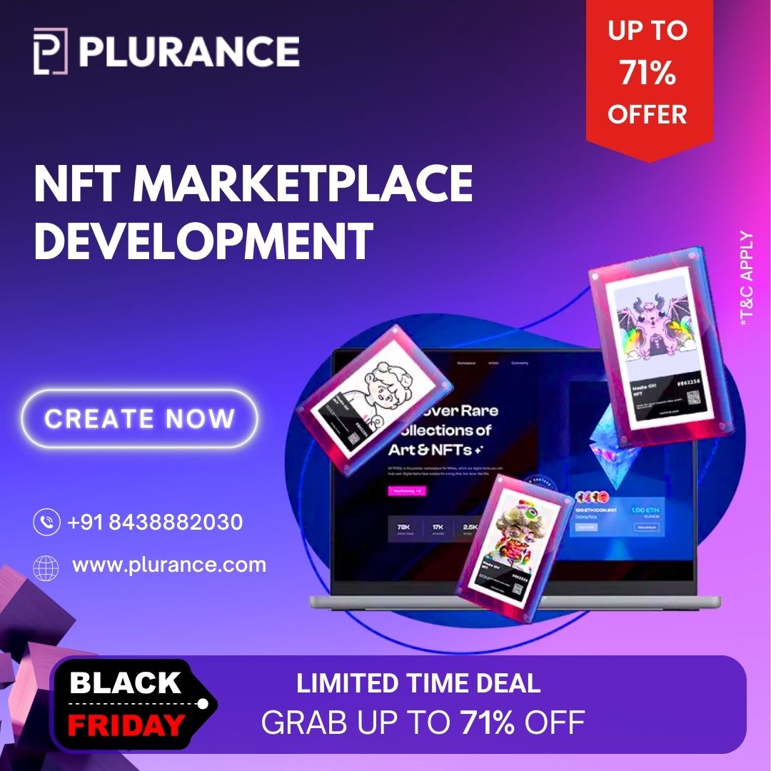Black Friday Special: Get 71% Off NFT Marketplace Development Services!