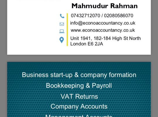 Accounting, Bookkeeping, Payroll, VAT Services With Low Cost