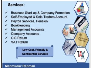 Accounting, Bookkeeping, Payroll, VAT Services With Low Cost