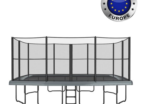 17ft Rectangular Trampolines | Premium Bounce at Super Tramp