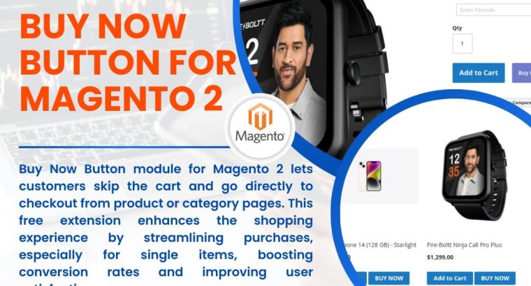 Free Download Magento 2 Buy Now Button Module Streamline Checkout Process and Customizations