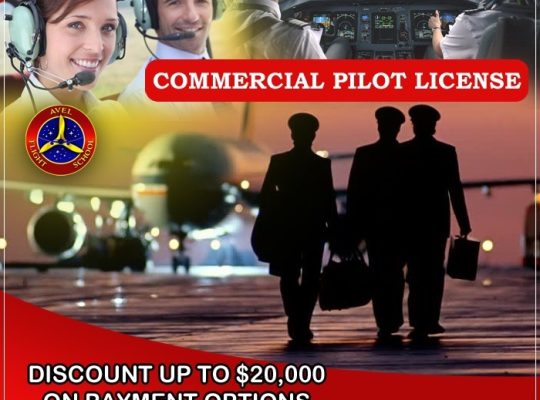 Commercial Pilot License!