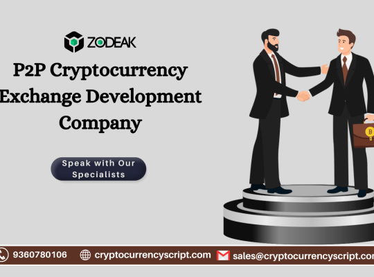 P2P Cryptocurrency Exchange Development Company