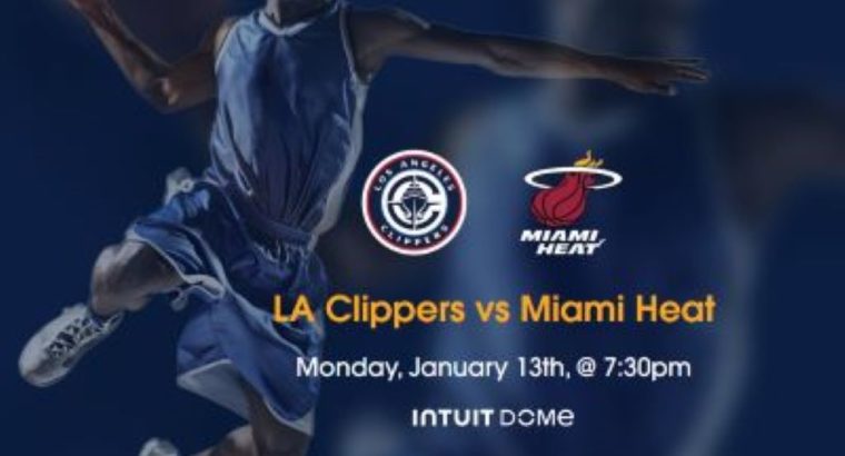 LA Clippers vs Miami Heat Tickets 2025