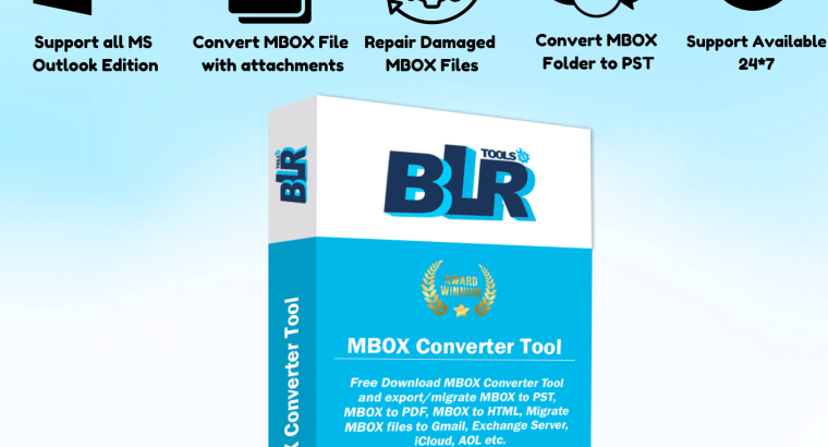 Reliable BLR MBOX to PST Converter