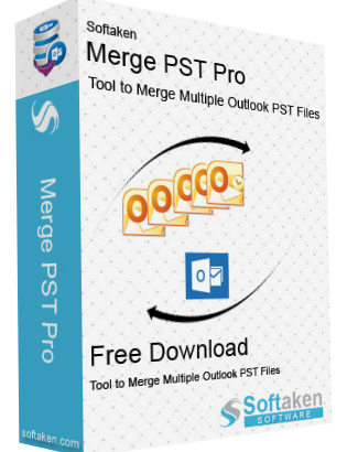 To combine multiple PST files by Softaken Application