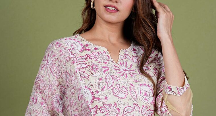 Sanganeri print suits Jaipur, Buy online sanganeri print suits