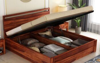 Space-Saving Queen Size Beds Online – Wooden Street