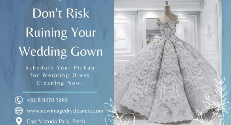 Wedding Dress Dry Cleaning Perth