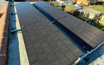 Solar panels on flat roof UK