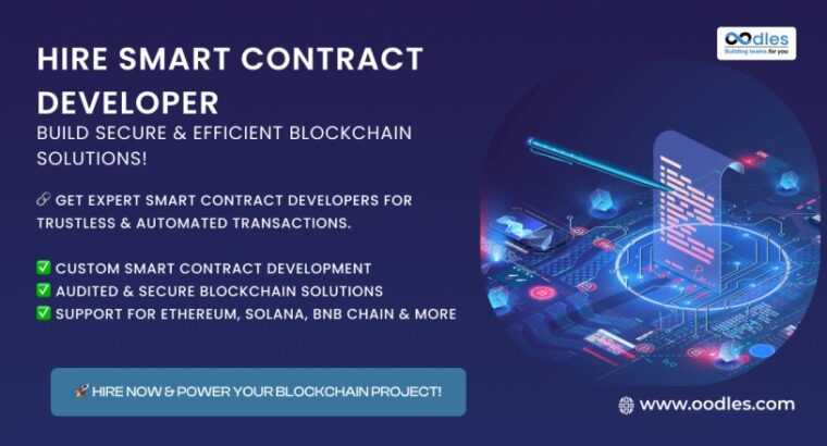 Ready for Custom Smart Contract Solutions?