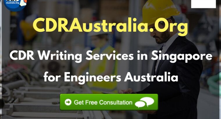 CDR Writing Services in Singapore for Engineers Australia – CDRAustralia.Org