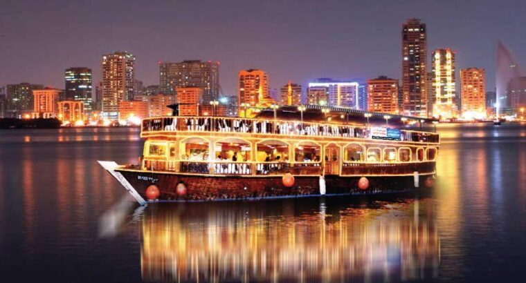Dubai Marina Dhow Cruise With Dinner