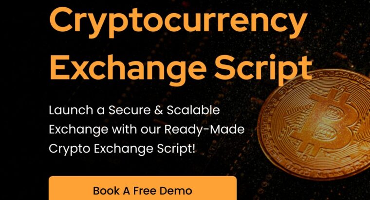 Cryptocurrency Exchange Script for Startups & Ente...